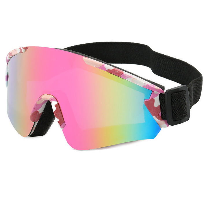 Women’s Sport Sunglasses with Mirrored High-Performance Design