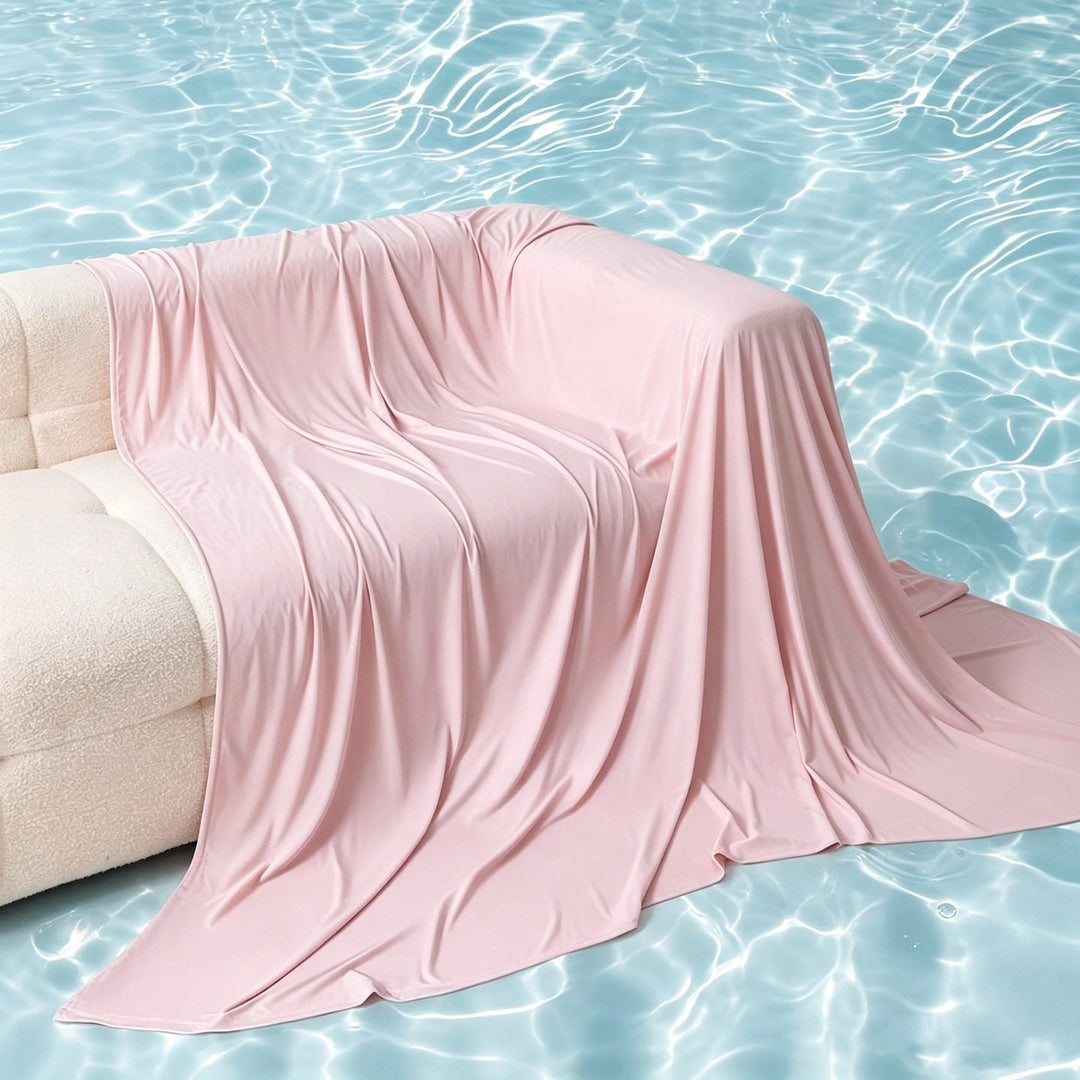 Unisex nan extra soft stretch sofa blanket made of microfiber as a versatile sofa cover
