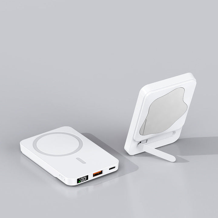 Portable Power Bank with Integrated Mirror