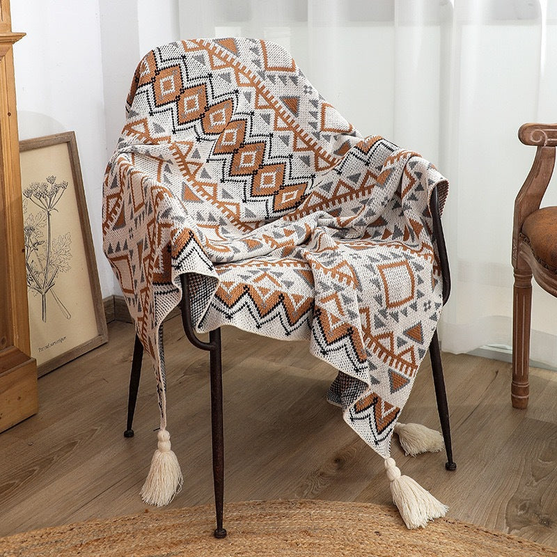 Boho Navajo Sunlight Bedspread