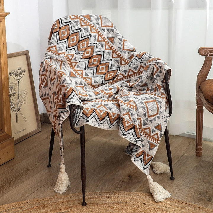 Boho Navajo Sunlight Bedspread