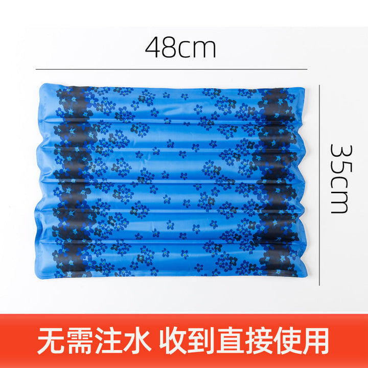 Ladies cooling mat with innovative snowflake structure