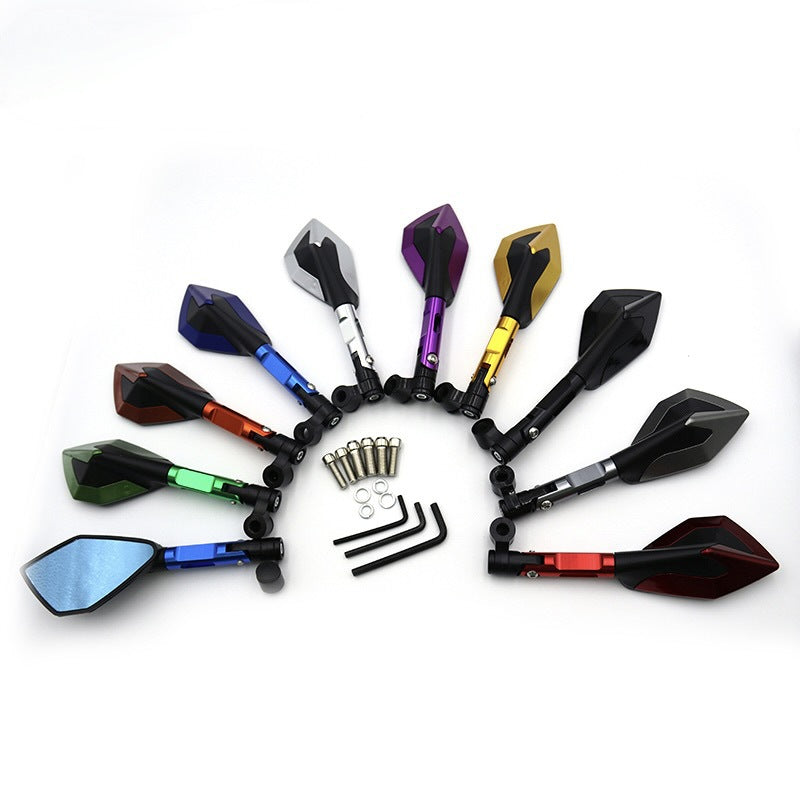 High-Visibility Adjustable Racing Mirrors