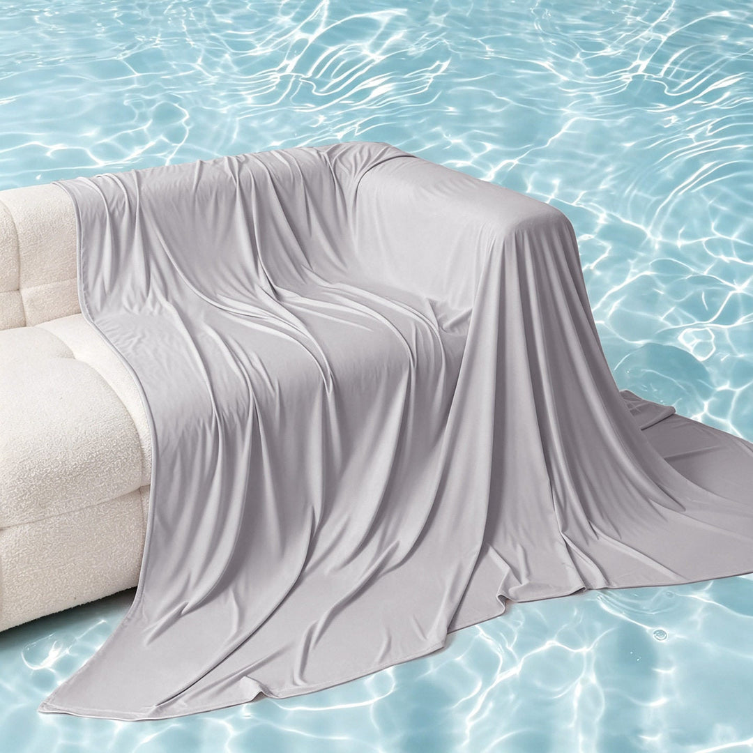 Unisex nan extra soft stretch sofa blanket made of microfiber as a versatile sofa cover