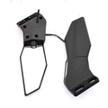 Motorcycle mirror set with integrated LED turn signal