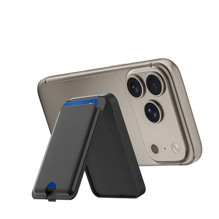 Smartphone case with integrated card slot and stand