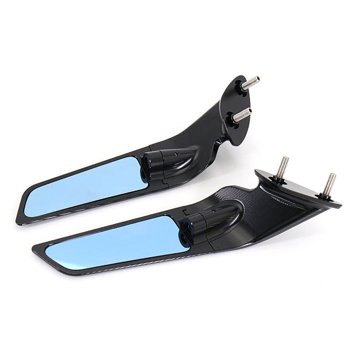 Adjustable Motorcycle Mirrors with Sleek Design