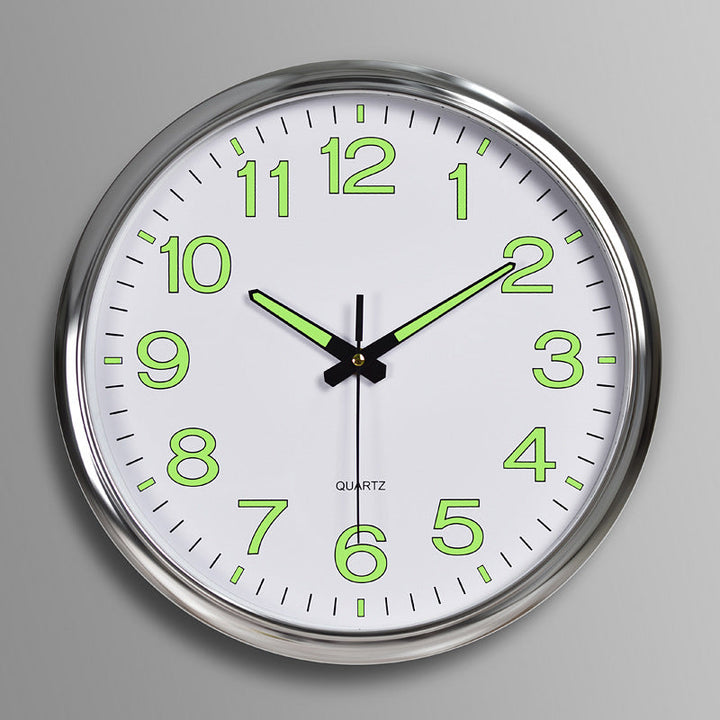 Illuminating Classroom Silent Wall Clock 30 cm