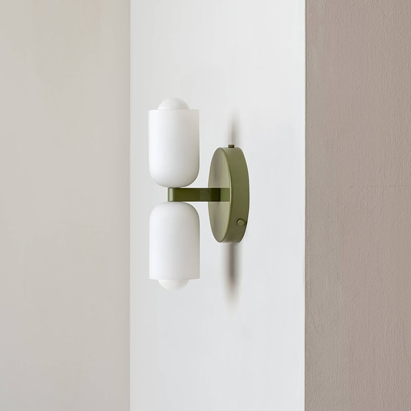 MP H30 Glass Wall Light, Up-Down Style - May Special Offer