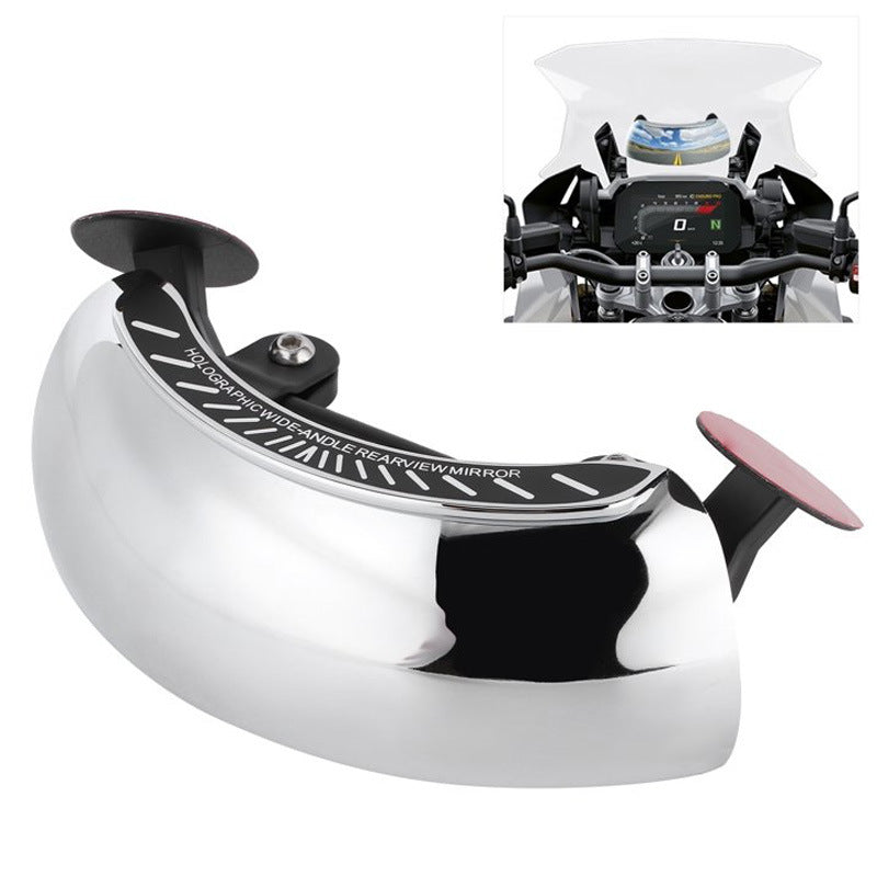 Holographic Wide-Angle Motorcycle Rearview Mirror