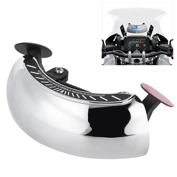 Holographic Wide-Angle Motorcycle Rearview Mirror
