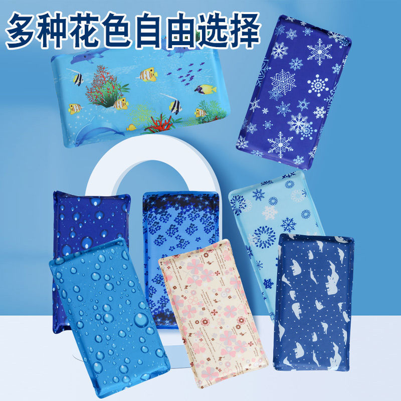 Ladies cooling mat with innovative snowflake structure