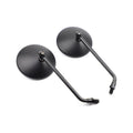 Adjustable motorcycle rearview mirror with modern design and high visibility