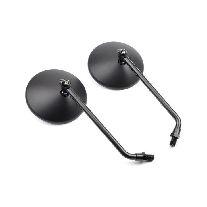Adjustable motorcycle rearview mirror with modern design and high visibility
