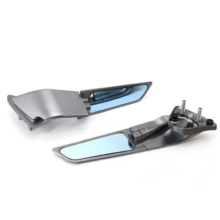 Adjustable Motorcycle Mirrors with Sleek Design