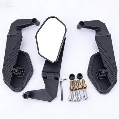 Motorcycle rearview mirror mounting kit