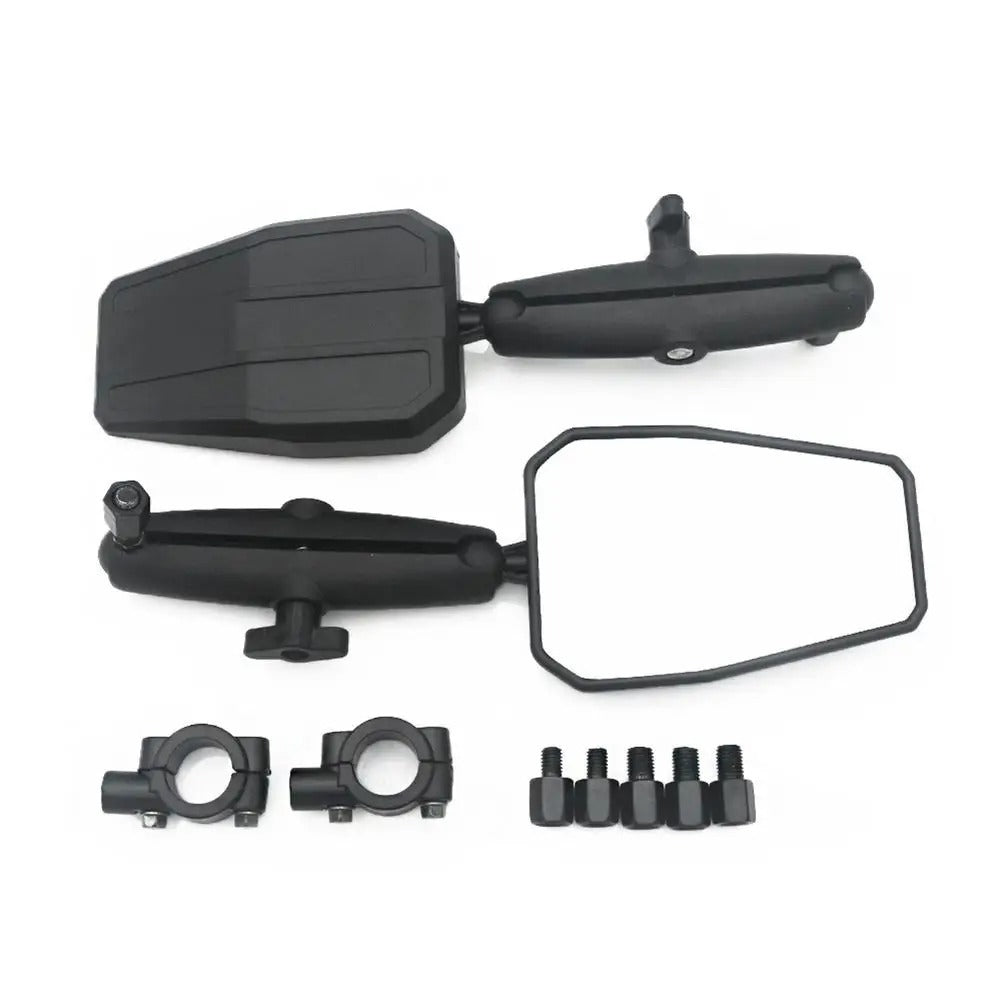 Motorcycle mirror set