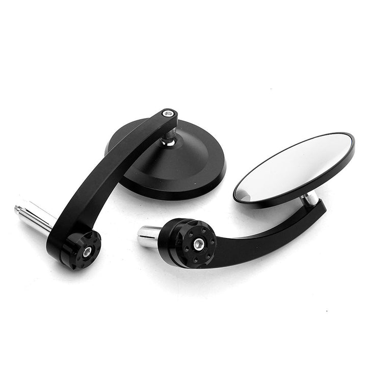 Stylish motorcycle rearview mirror with ball joint
