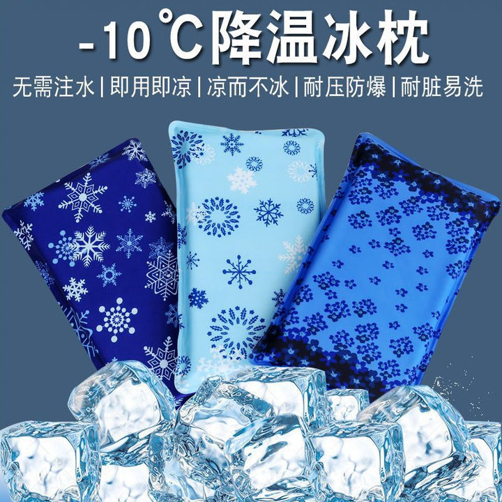 Ladies cooling mat with innovative snowflake structure