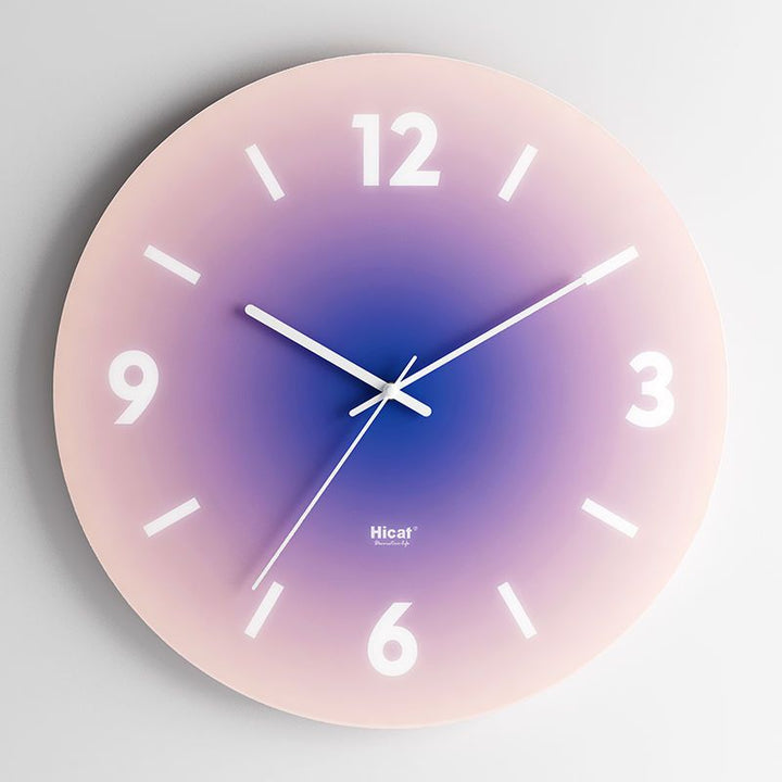 Luxury Wall Clock Made of Glass
