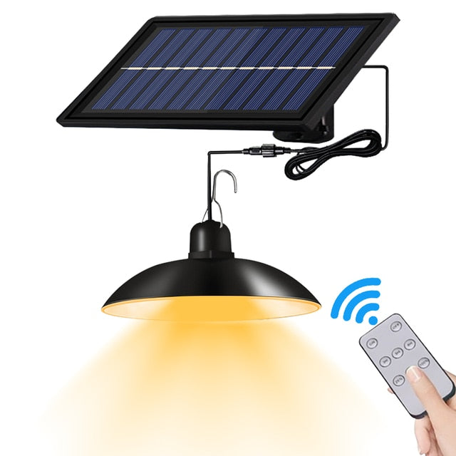 Solar-Motion Sensor-Outdoor Light with Remote Control