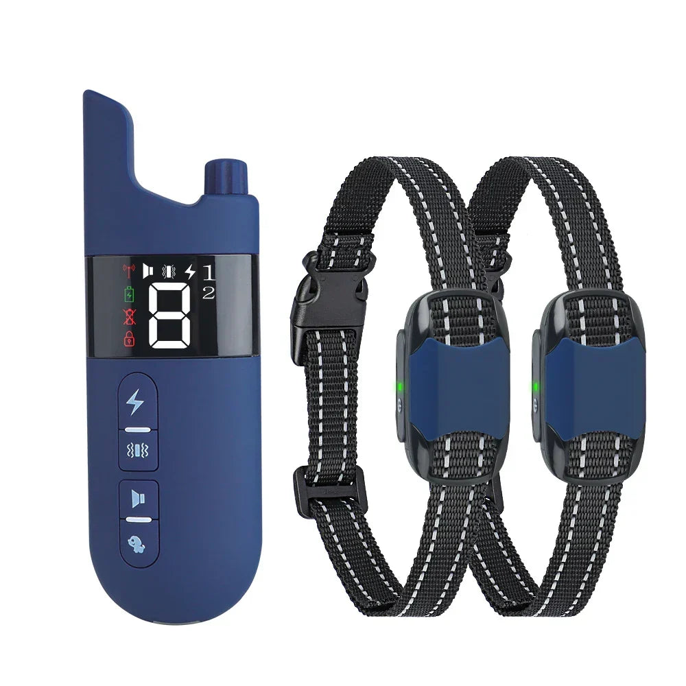Electric Dog Training Collar – 500m Remote Control, Waterproof IPX7, Shock, Vibration &amp; Sound Modes