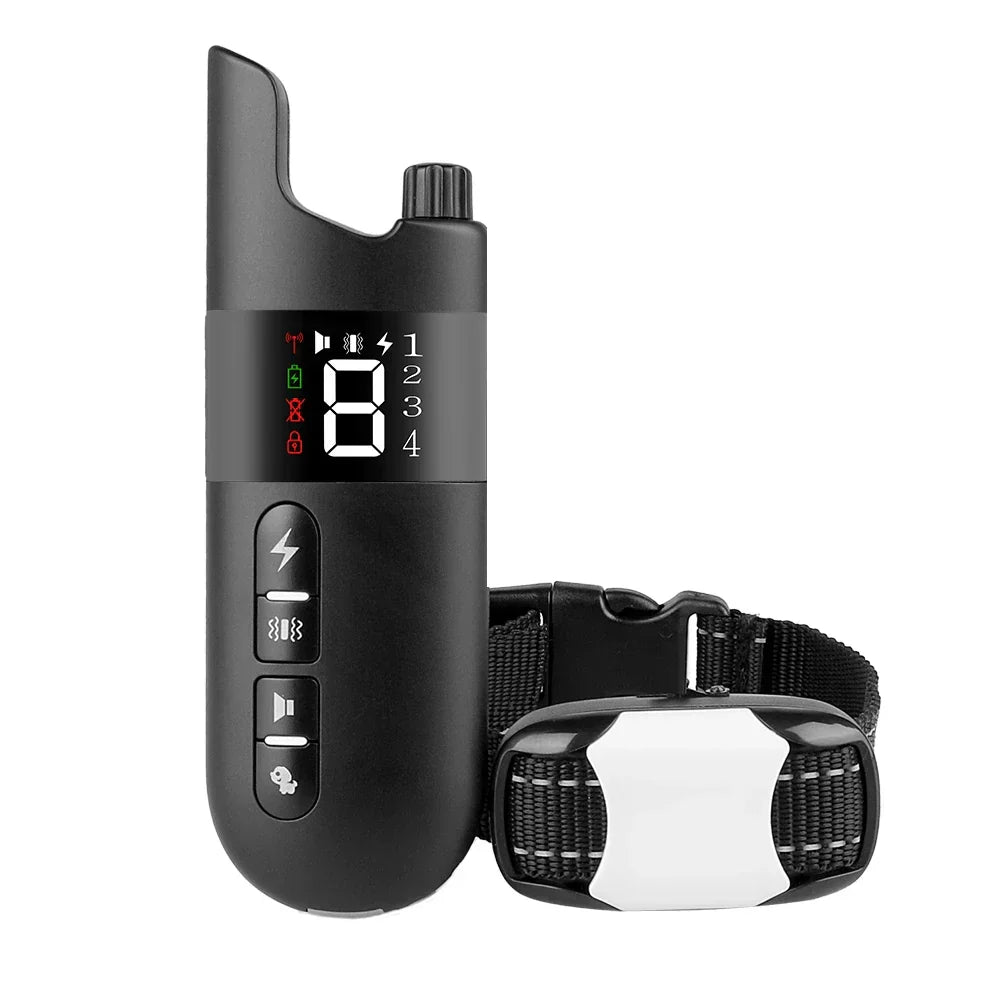 Electric Dog Training Collar – 500m Remote Control, Waterproof IPX7, Shock, Vibration &amp; Sound Modes