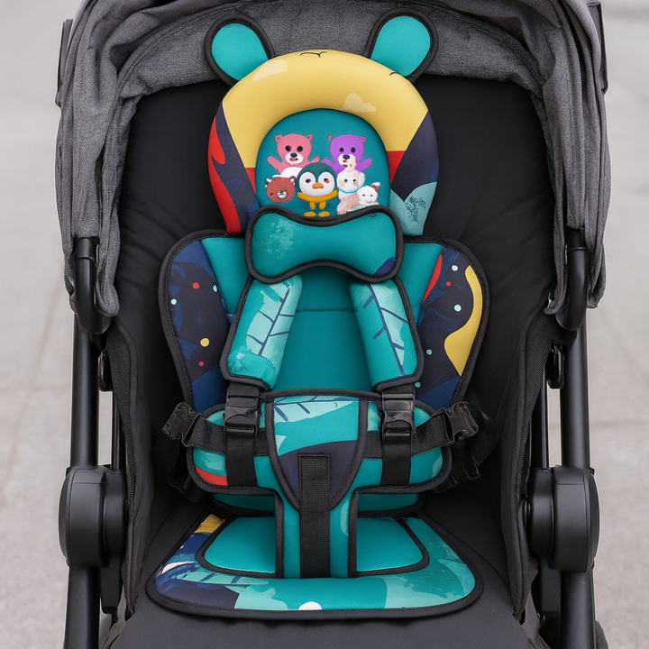 Portable Baby Travel Seat Harness Lightweight Foldable Safety Chair