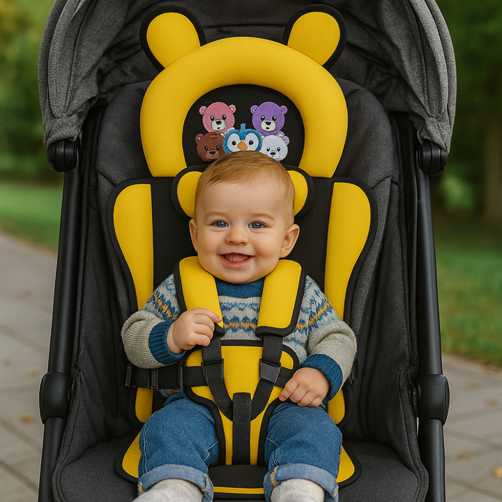 Portable Baby Travel Seat Harness Lightweight Foldable Safety Chair