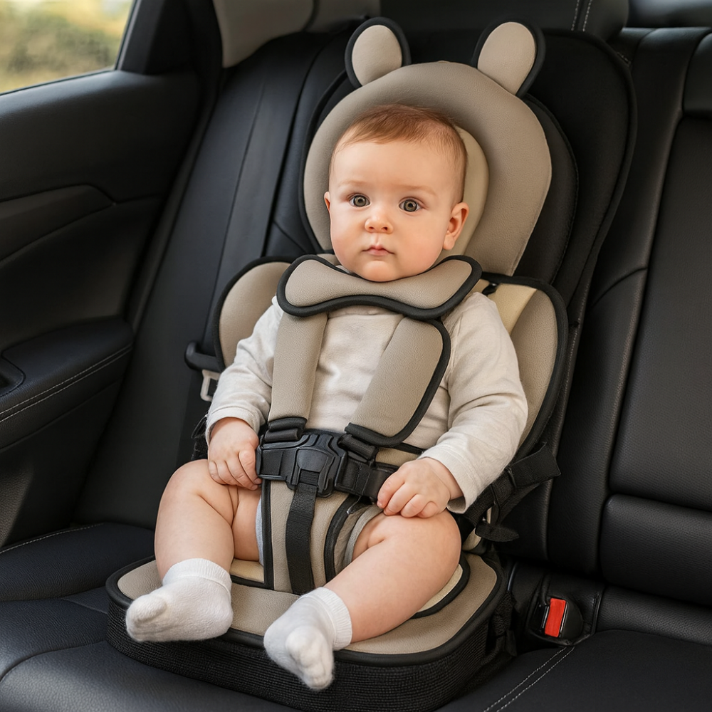 Portable Baby Travel Seat Harness Lightweight Foldable Safety Chair