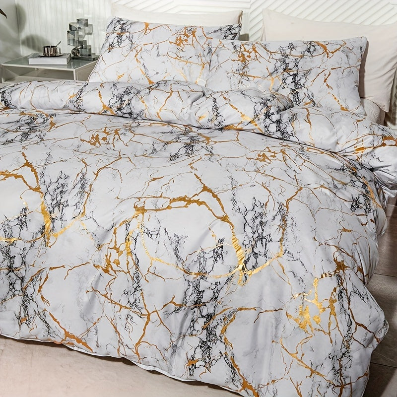 Luxury Comfortable Marble Duvet Cover