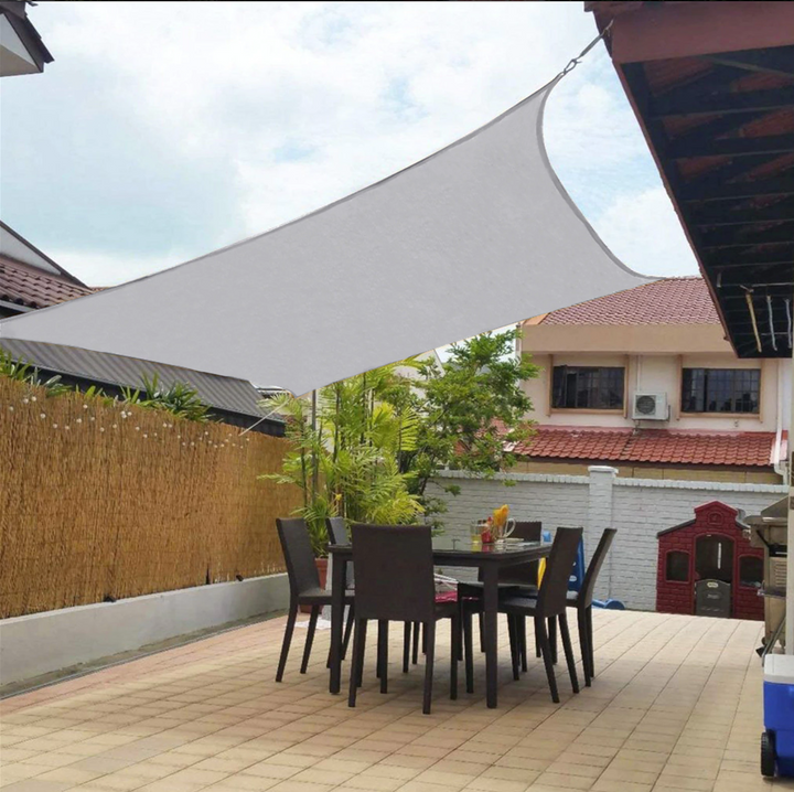 Luxury sunshade – water-repellent – protective for balcony and garden – shade cloth