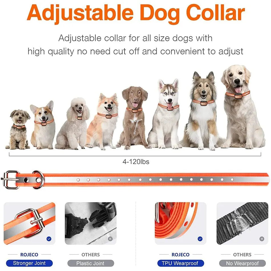 Remote-Controlled Dog Training Collar | Rechargeable, Waterproof &amp; 1000m Range for Effective Dog Training