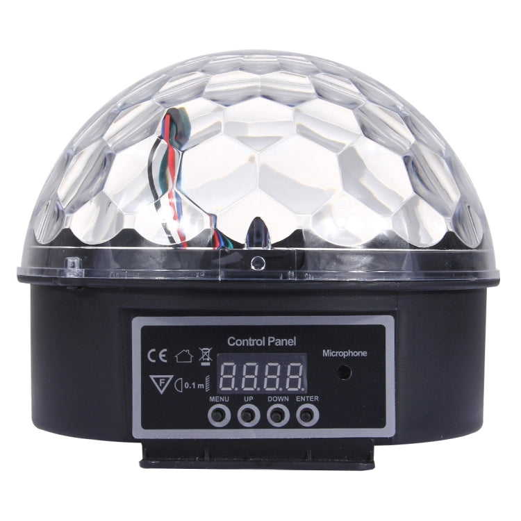 Digital LED RGB Crystal Magic Ball Stage Effect Light, DMX Party Disco DJ Bar coloured Pattern Lighting