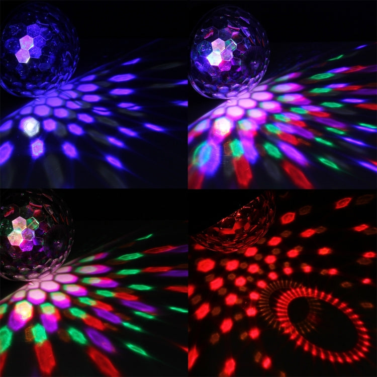 Digital LED RGB Crystal Magic Ball Stage Effect Light, DMX Party Disco DJ Bar coloured Pattern Lighting