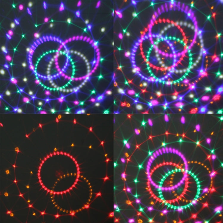 Digital LED RGB Crystal Magic Ball Stage Effect Light, DMX Party Disco DJ Bar coloured Pattern Lighting