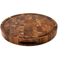 ButcherGrain | Thick round acacia butcher block