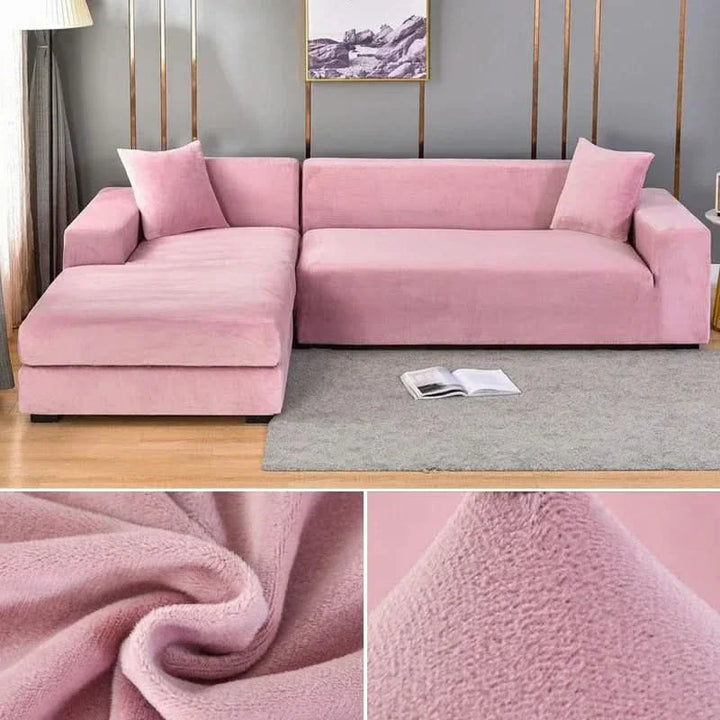PlushFit - High-Quality Sofa Covers Made of Stretch Velvet