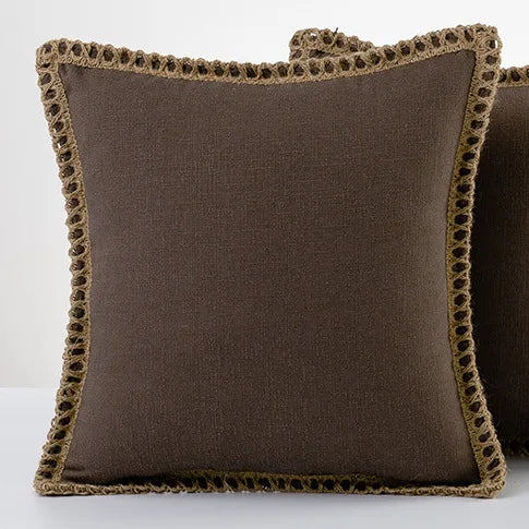 colourful pillowcases in French style