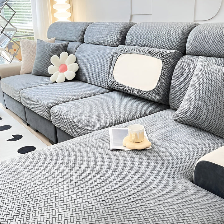 Elastic Sofa Cover – Water-Repellent and Tailored | Protective Cover Made from Stretch Fabric |