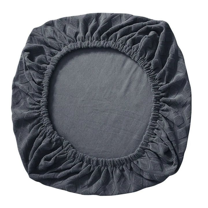 Spandex elastic office chair cover Jacquard seat covers pineapple mesh fleece protective cover elastic computer seat protector