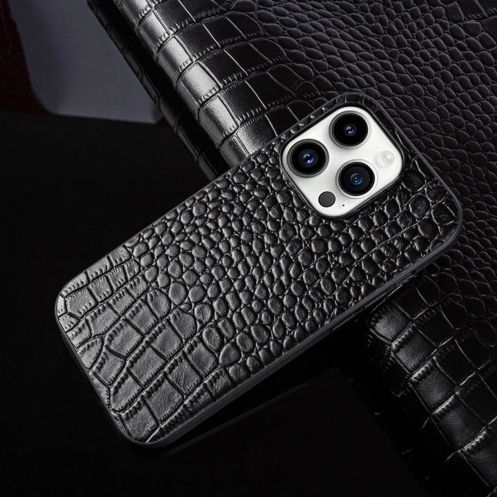 Cosmo genuine leather iPhone case