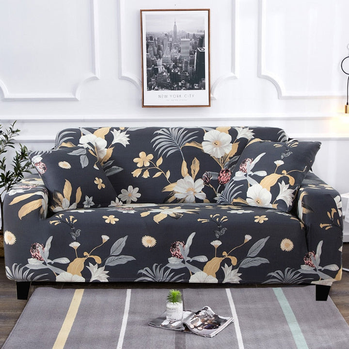 Modern Non-slip colourful Elastic Sofa Cover