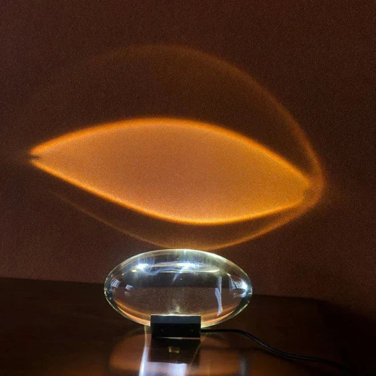 Crystal Sunset Sky Table Lamp