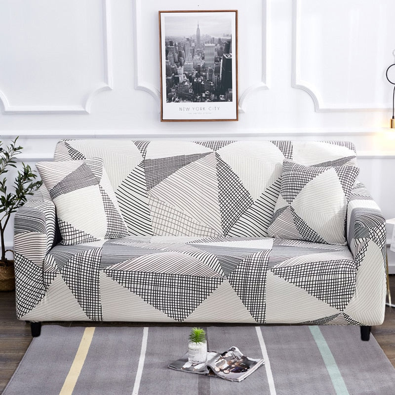 Modern Non-slip colourful Elastic Sofa Cover
