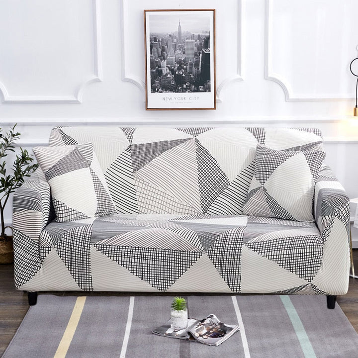 Modern Non-slip colourful Elastic Sofa Cover