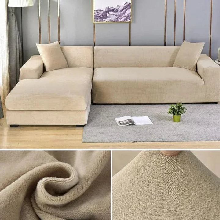 PlushFit - High-Quality Sofa Covers Made of Stretch Velvet