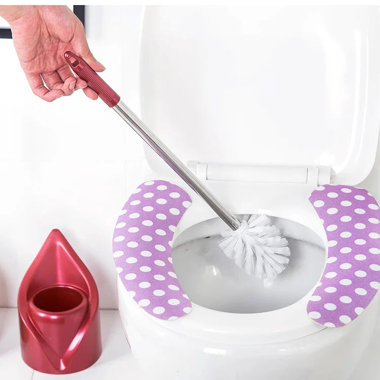 High-quality toilet brush with comfort grip