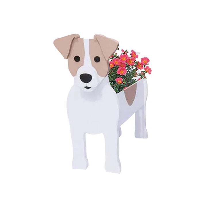 Flower Pot - Pawsome - Dog Plant Container - Various Breeds