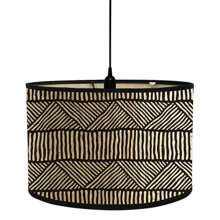 Art Deco Drum Lampshade